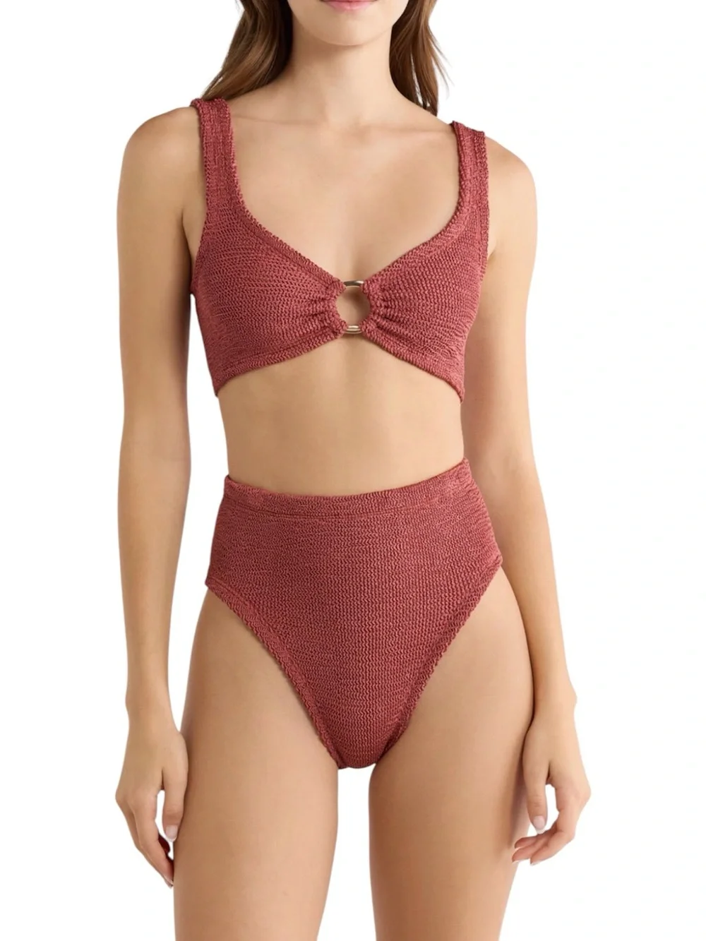 HUNZA G Nadine Two-Piece Swimsuit - Picture 1 of 5